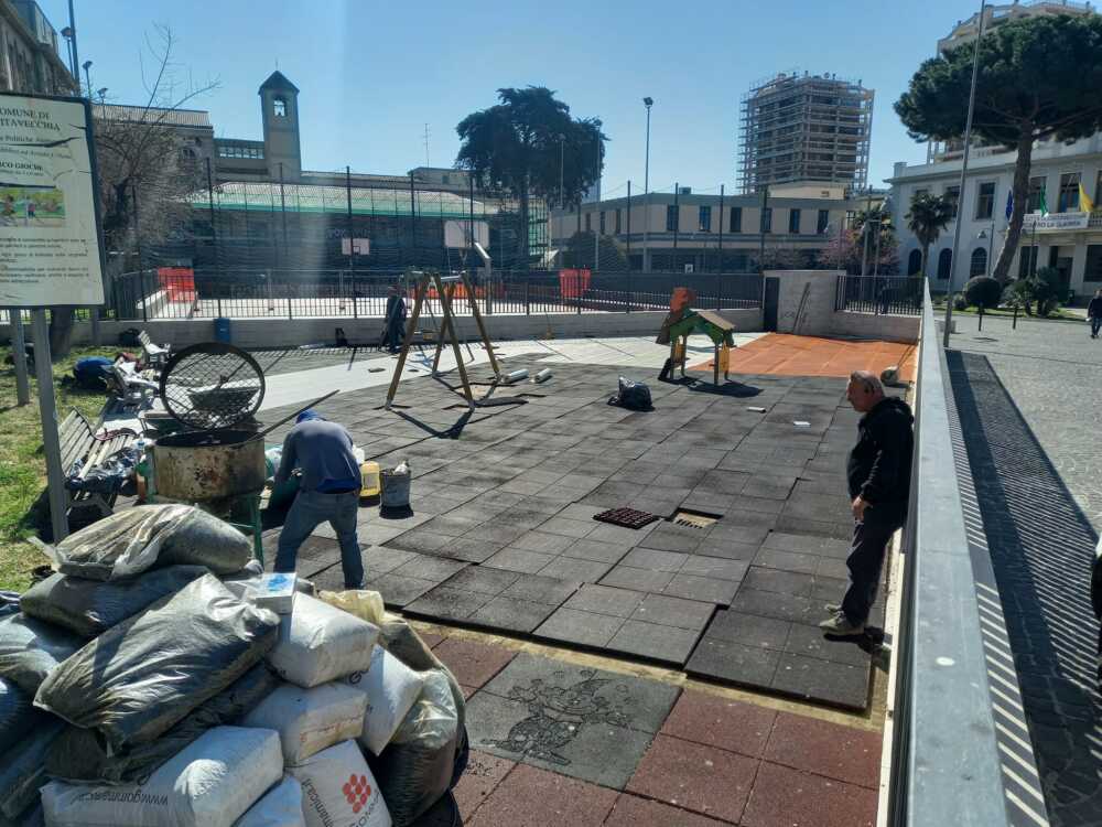 lavori parco giochi pincio lavori parco giochi pincio