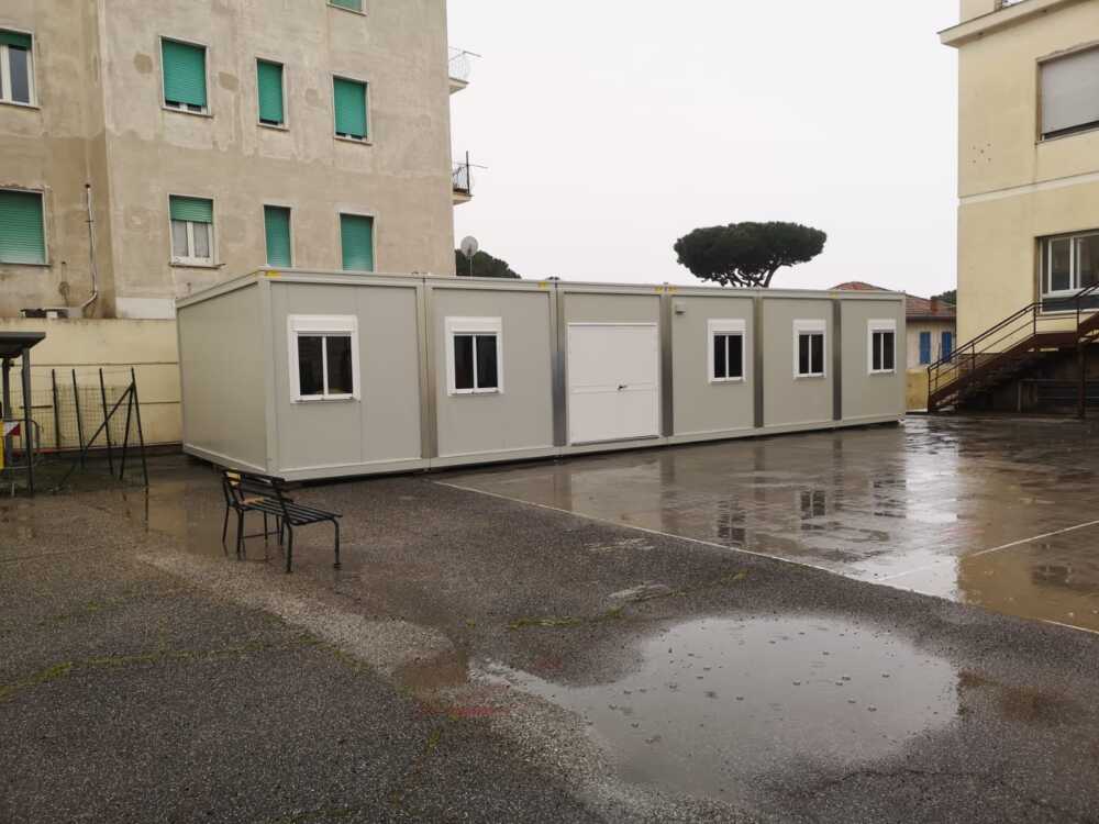 palestra prefabbricata scuola pirgus