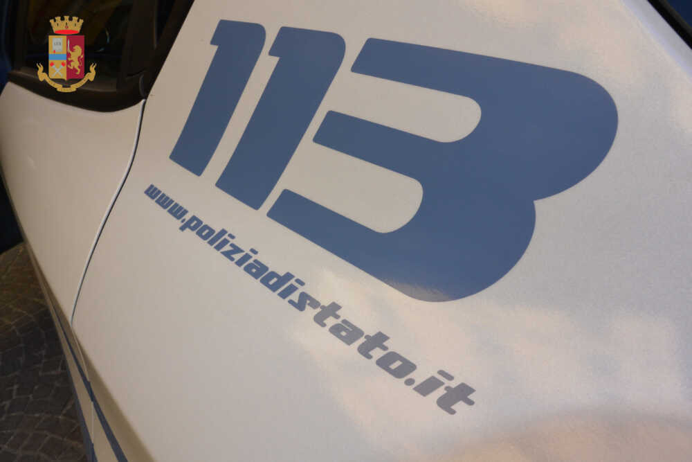 volante 113 polizia