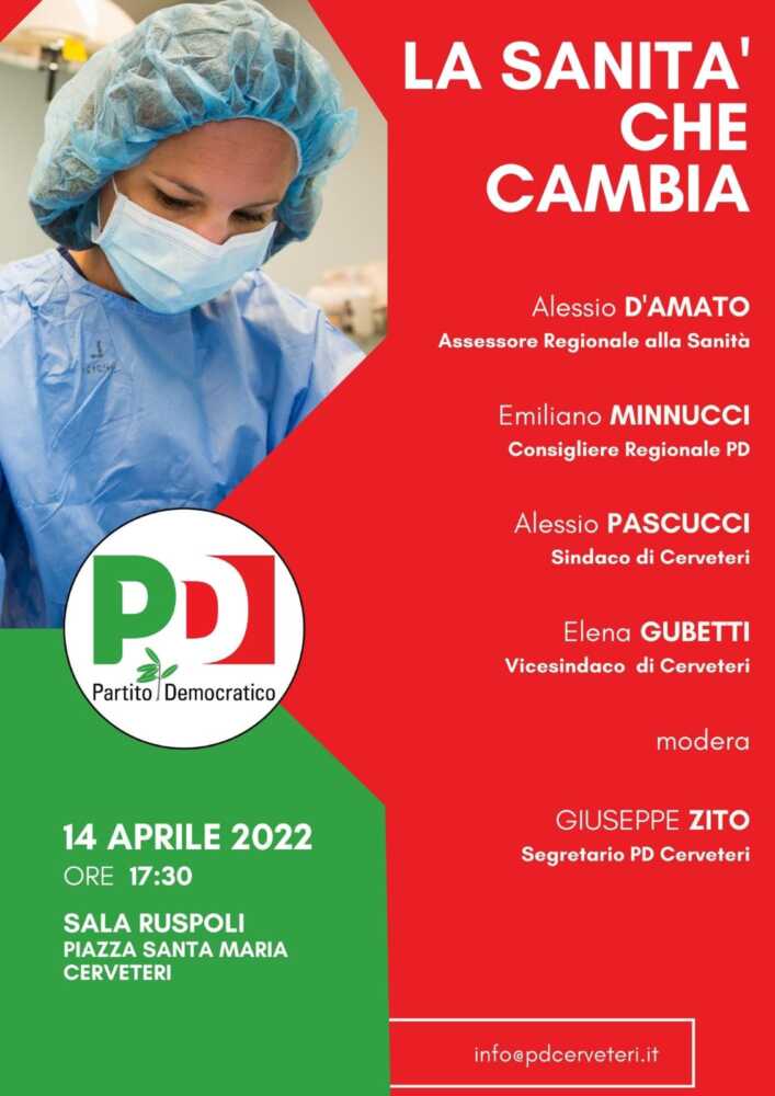Cerveteri per La Sanità che cambia Cerveteri per La Sanità che cambia