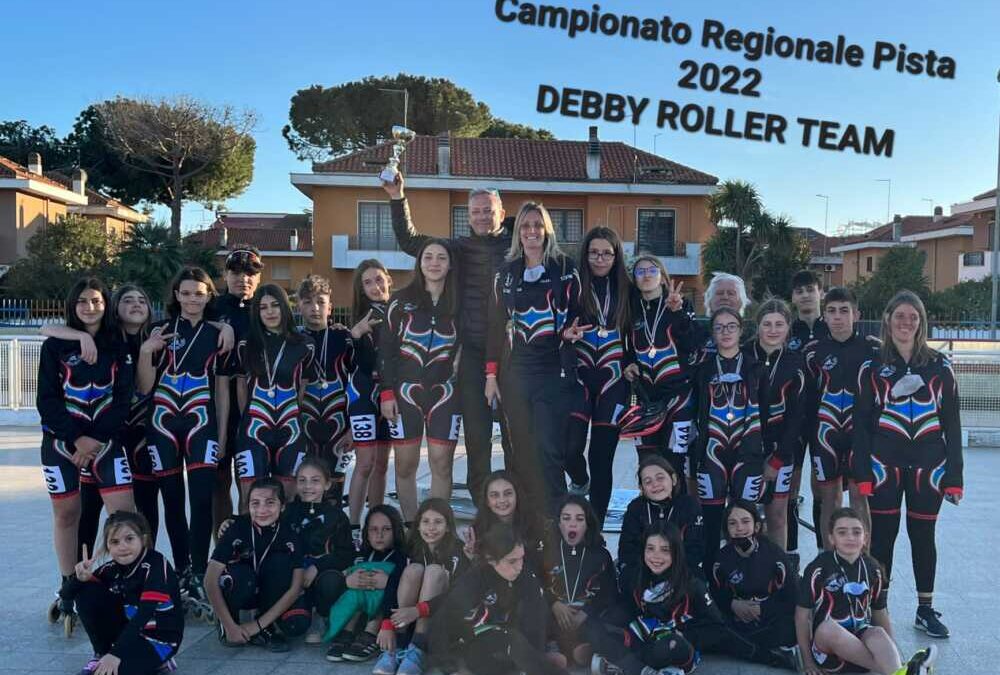 Pattinaggio, Debby Roller Team di Ladispoli si aggiudica il decimo titolo regionale