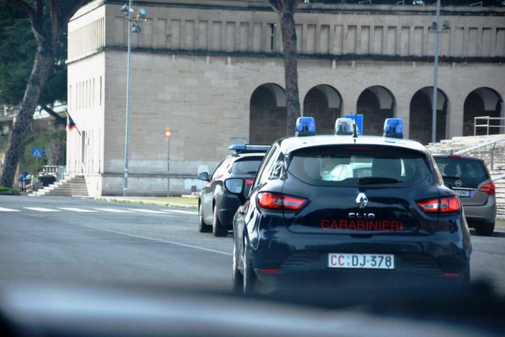 EUR - Una pattuglia dei Carabinieri