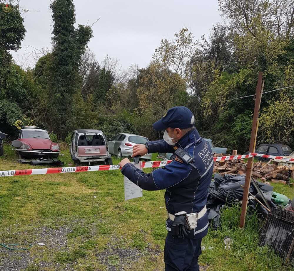 discarica abusiva cassia municipale roma capitale