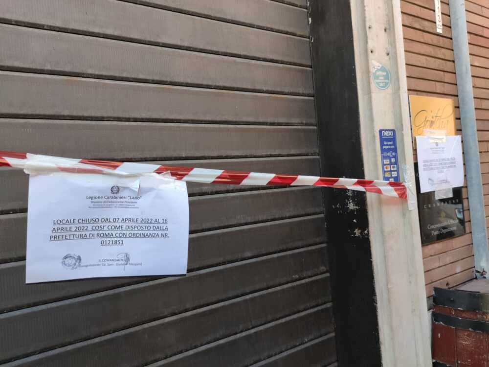 gotcha sigilli carabinieri civitavecchia