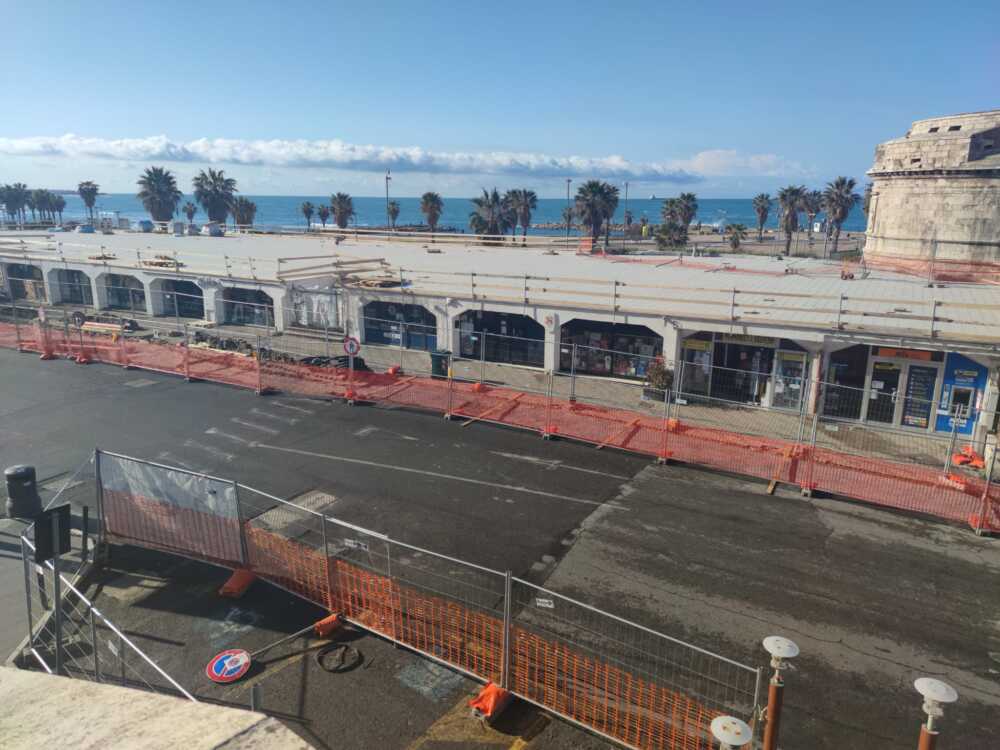 lavori rotatoria varco fortezza ingresso porto civitavecchia terrazza guglielmi 2 lavori rotatoria ingresso porto civitavecchia terrazza guglielmi 3