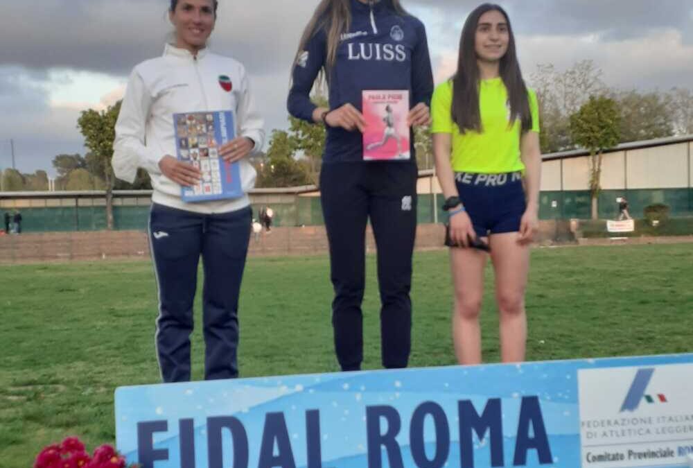 Atletica, Lucrezia Adamo seconda nei 3mila al Trofeo Liberazione