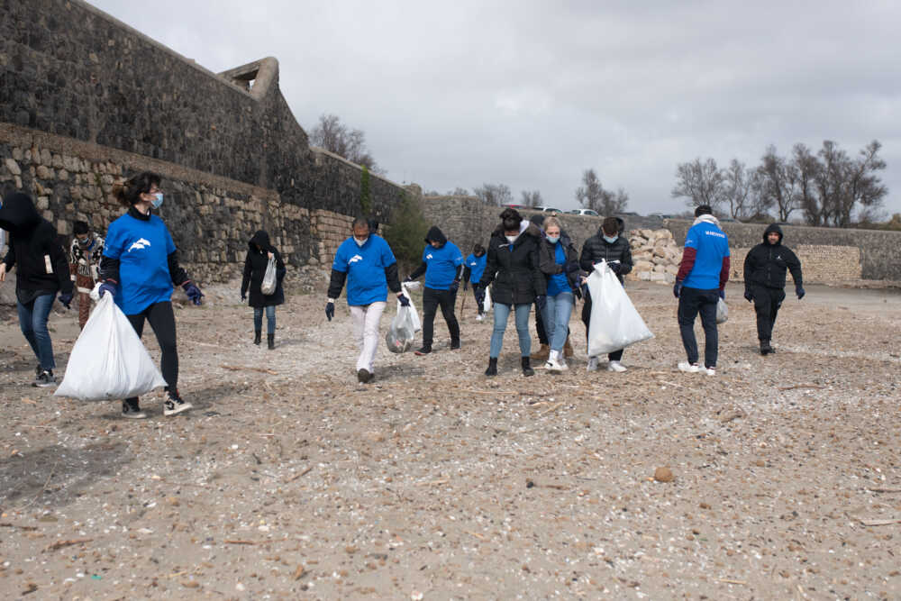 pulizia spiaggia san nicola