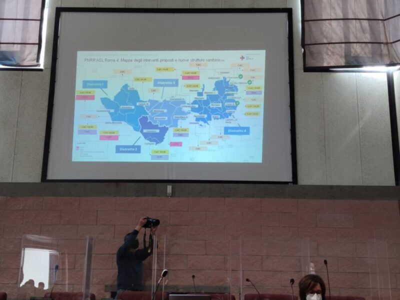 diapositive slide al pincio sanità