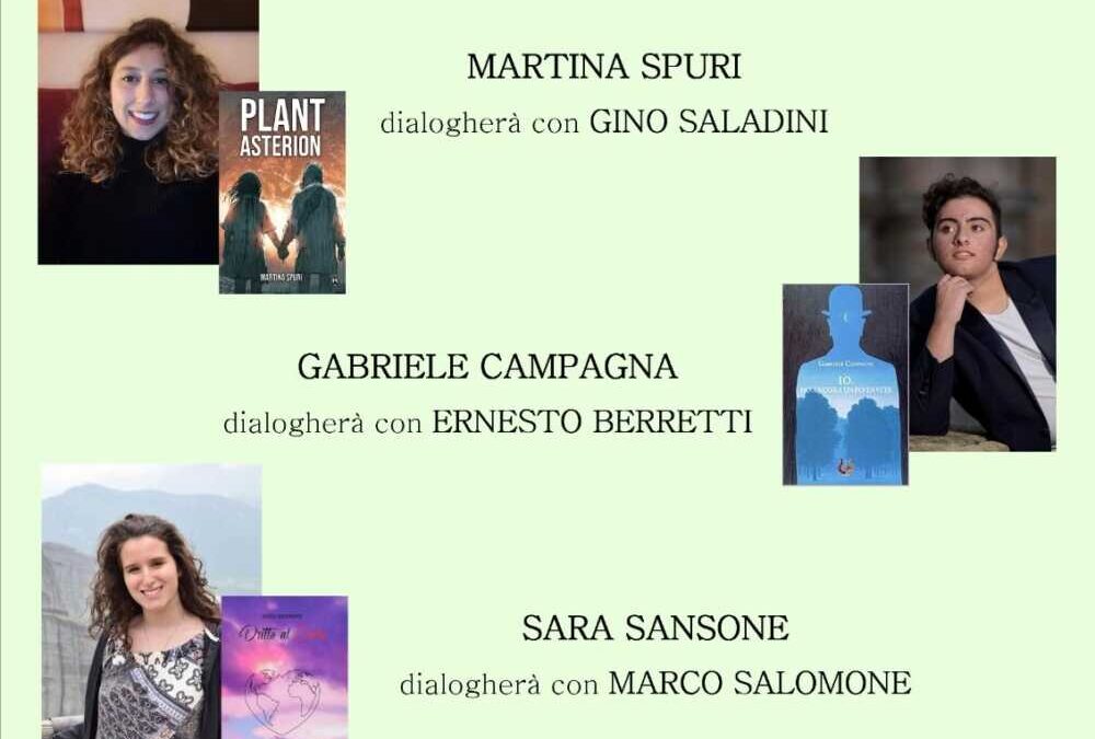 Venerd al Salotto letterario della Fondazione Cariciv tris di