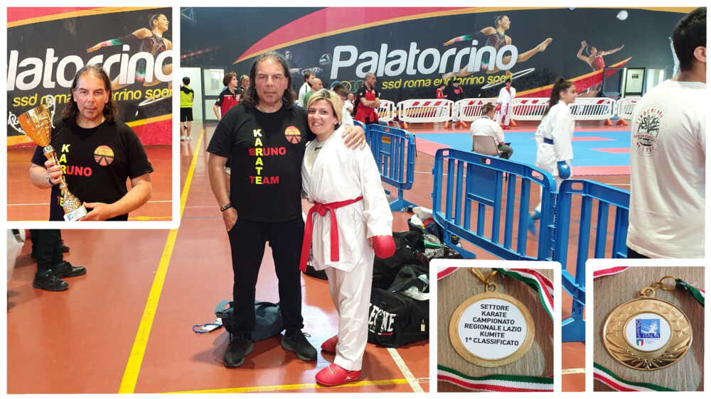 Karate, la civitavecchiese Roberta Bruno campionessa regionale Under 21