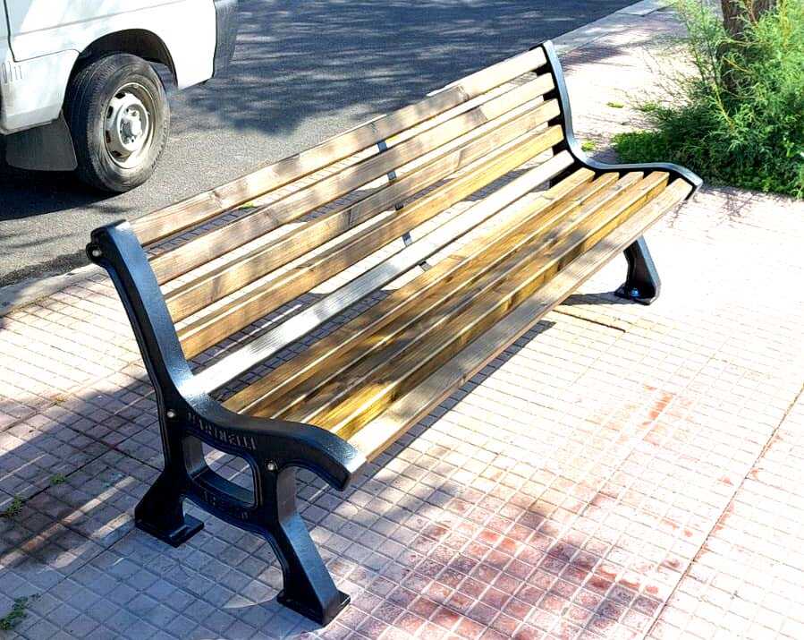 nuove panchine santa marinella