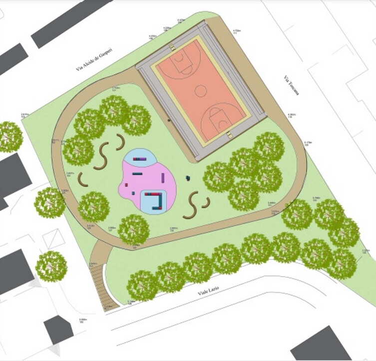 parco de gasperi toscana civitavecchia campo oro