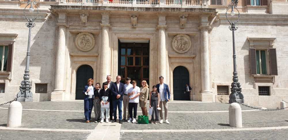 visita da tolfa a montecitorio