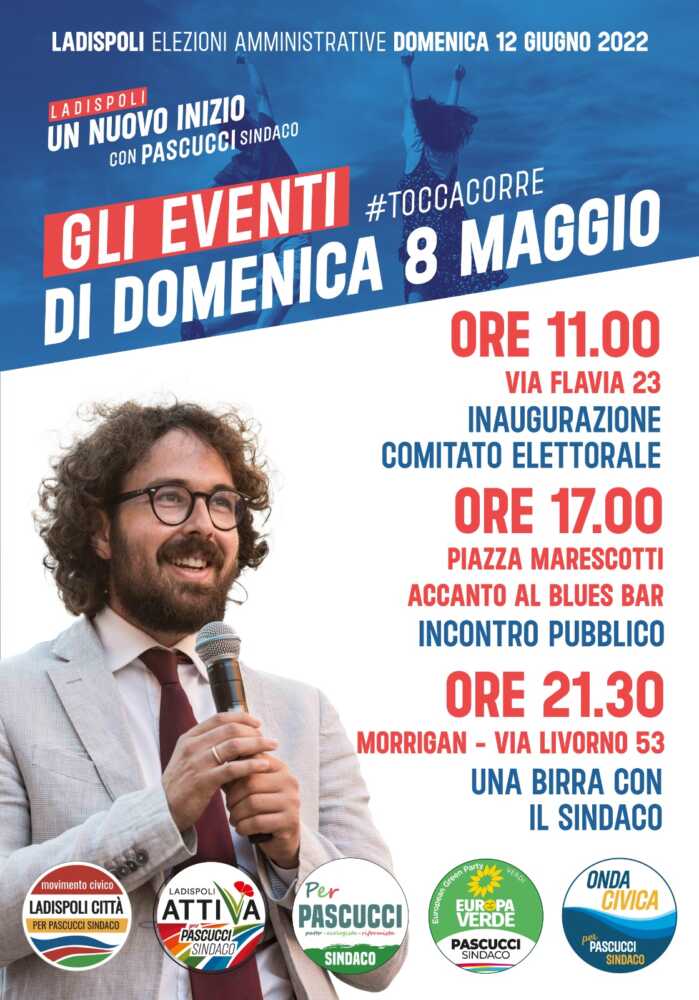 pascucci ladispoli 8 maggio
