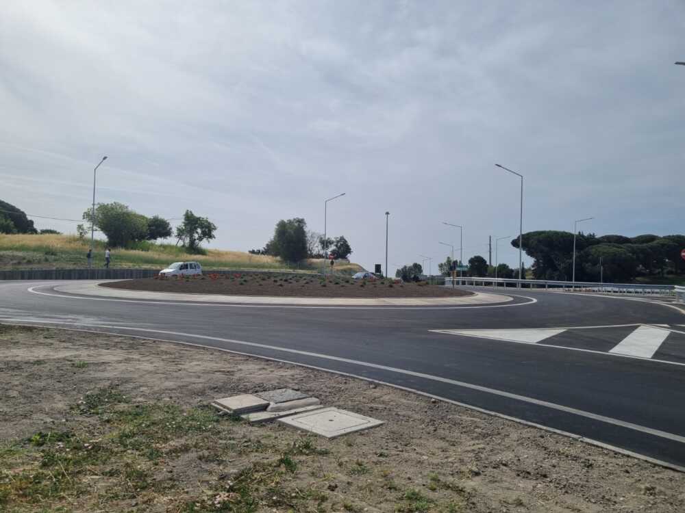 rotatoria svincolo anas aurelia aranova 1