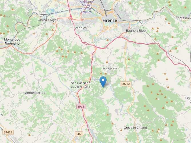 terremoto impruneta
