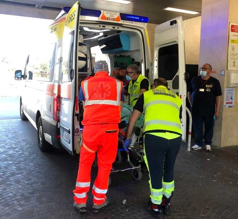 ucraino ustionato ares