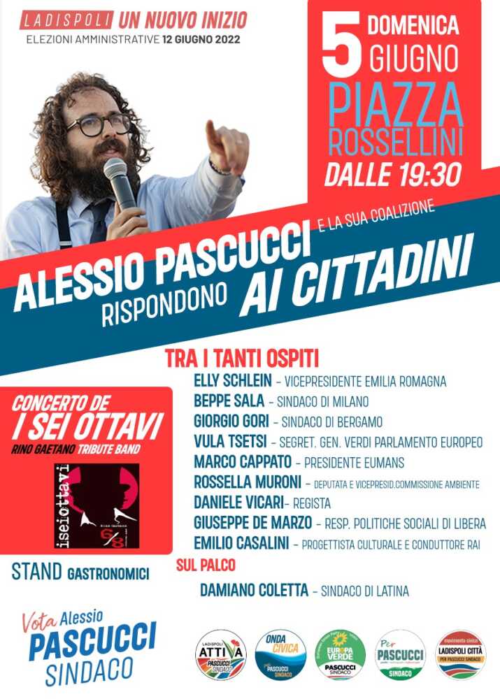 5 GIUGNO SUPEROSPITI IN PIAZZA