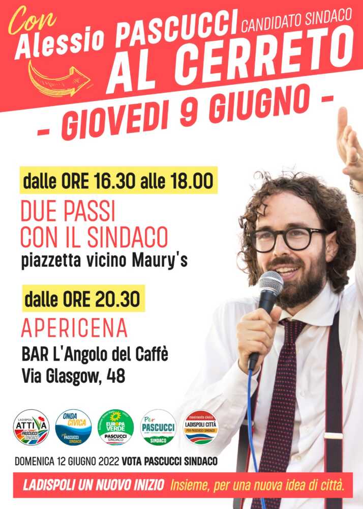 9 Giugno pascucci angolo caffè