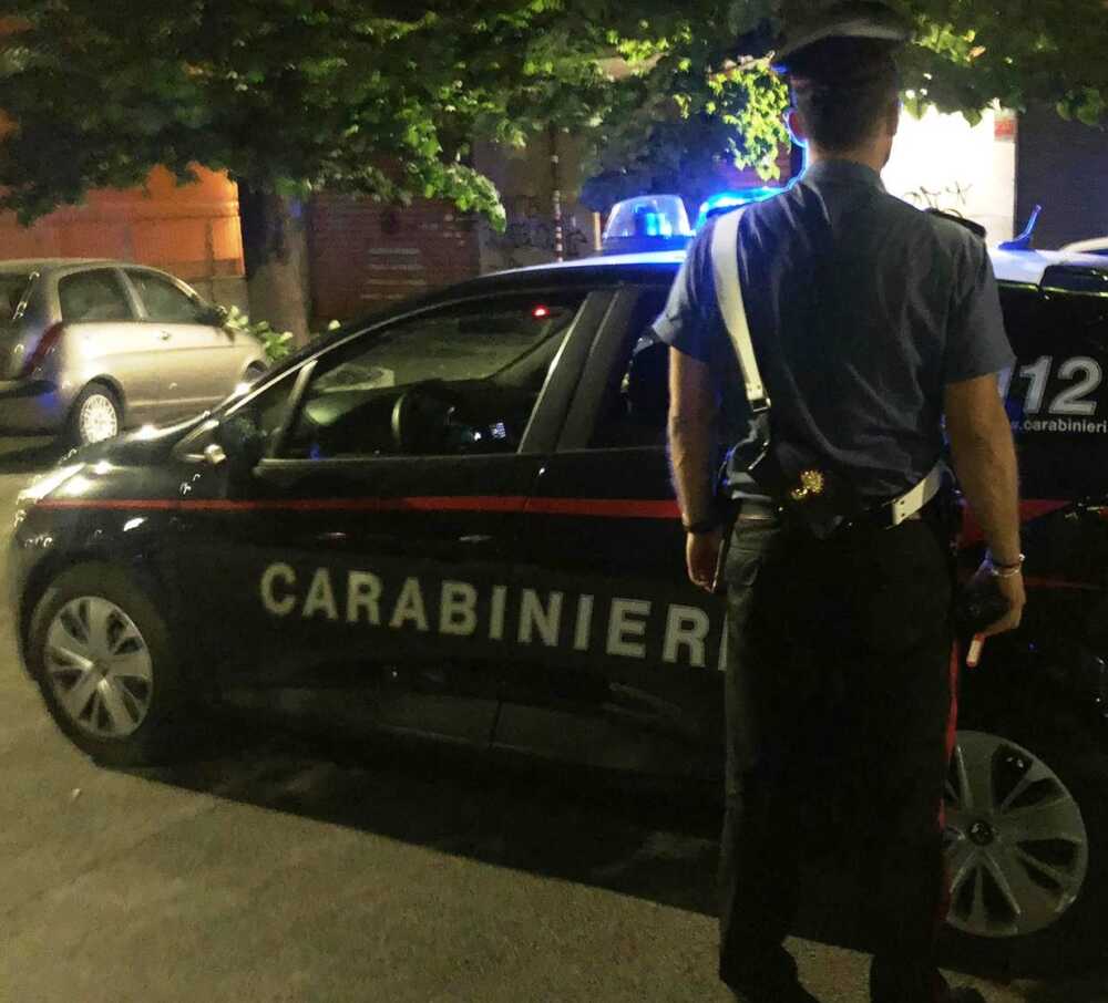 I Carabinieri intervenuti carabinieri