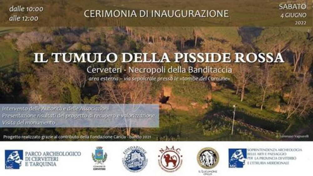 Tumulo della Pisside Rossa a Cerveteri