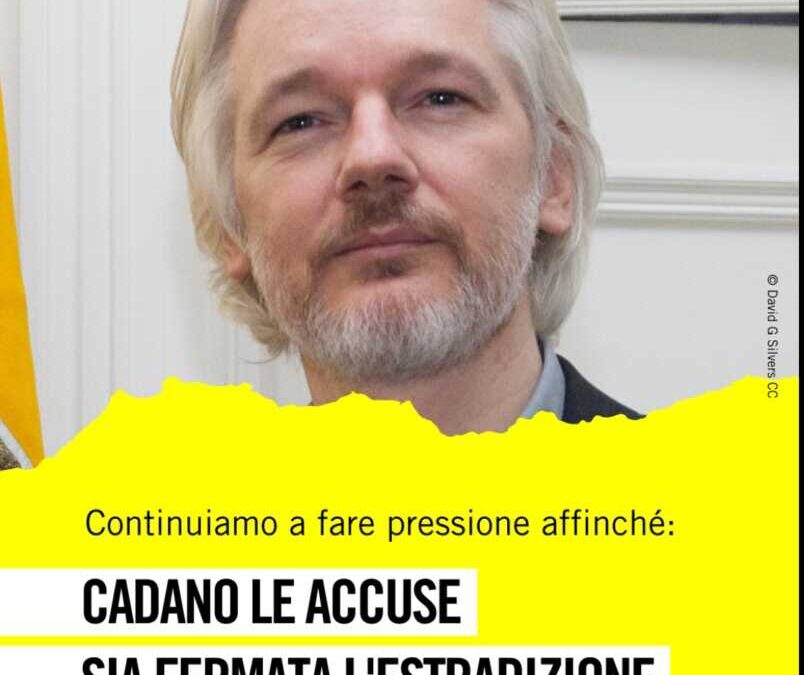 Amnesty International, appello contro l’estradizione di Assange