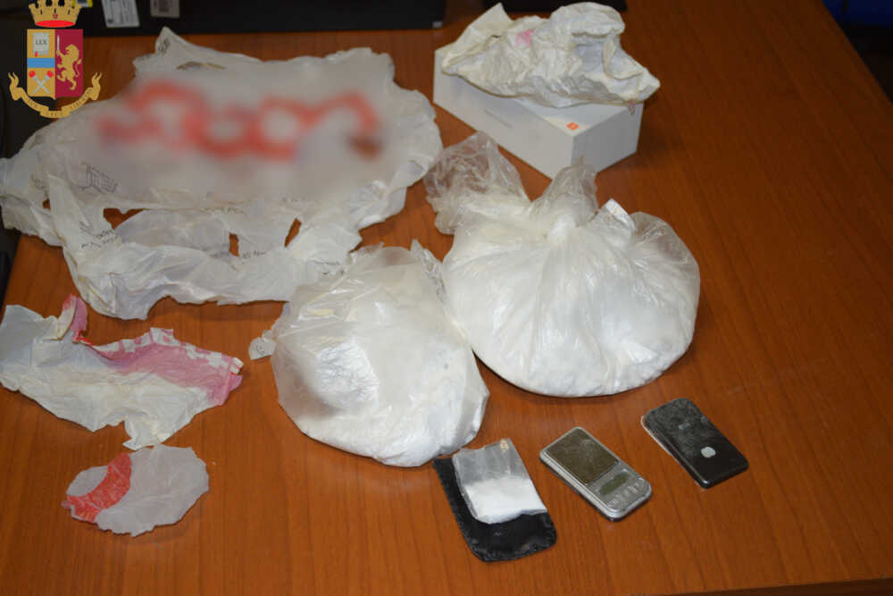 civitavecchia droga polizia