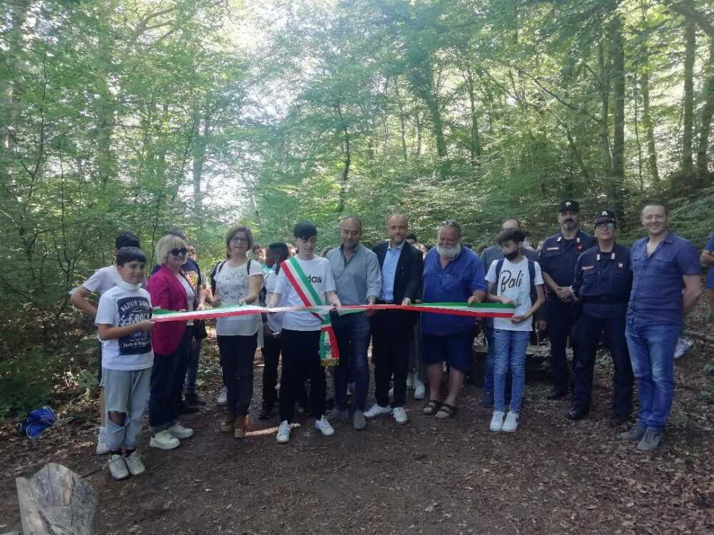 inaugurazione aula didattica faggeto