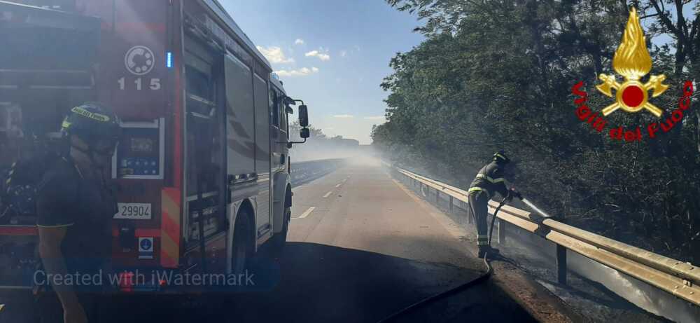 incendio aurelia vvf vigili fuoco pompieri 1