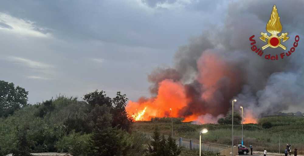 incendio roma
