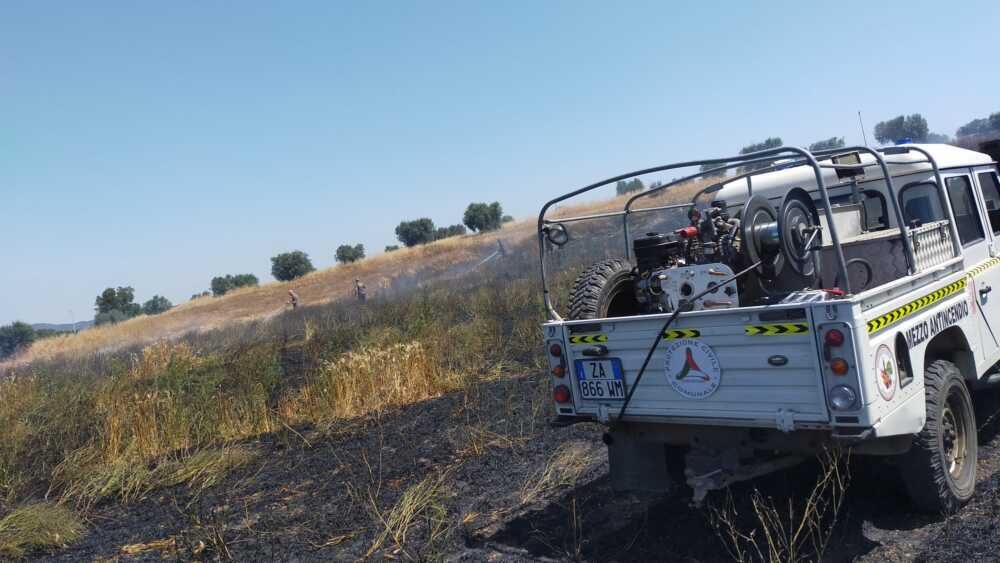 incendio sterpaglie prociv cerveteri