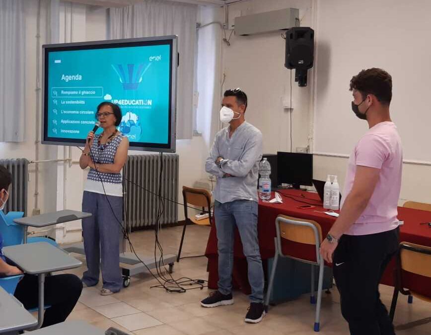Tappa al Marconi di Civitavecchia del progetto School4Life