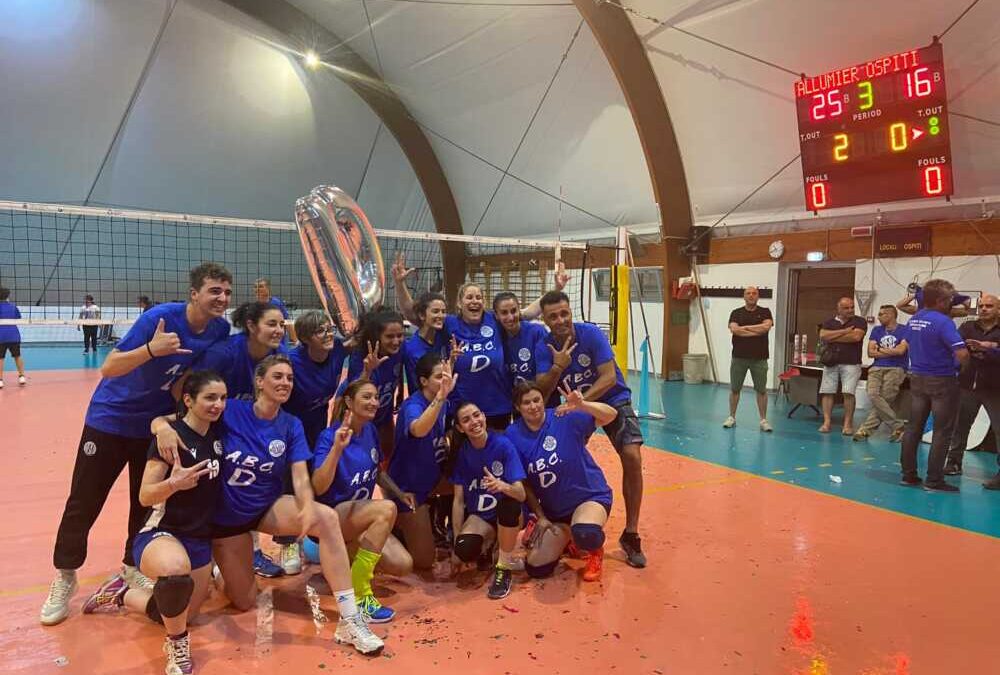 Allumiere, le ragazze del volley conquistano la serie D