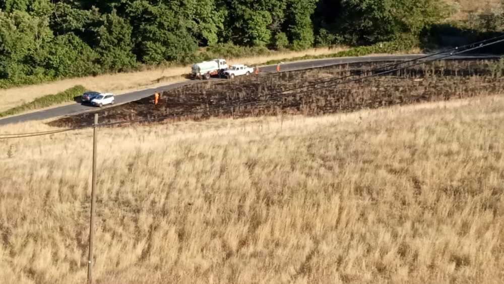 Incendi a Cerveteri in via Castelfiorentino e Casetta Mattei