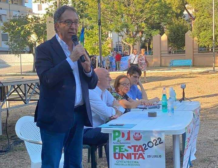 astorre festa unità civitaecchia contestazione astorre festa unità civitaecchia contestazione