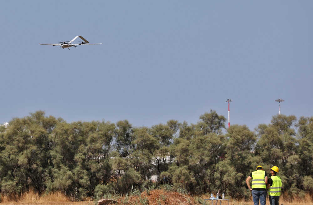 droni per farmaci fiumicino
