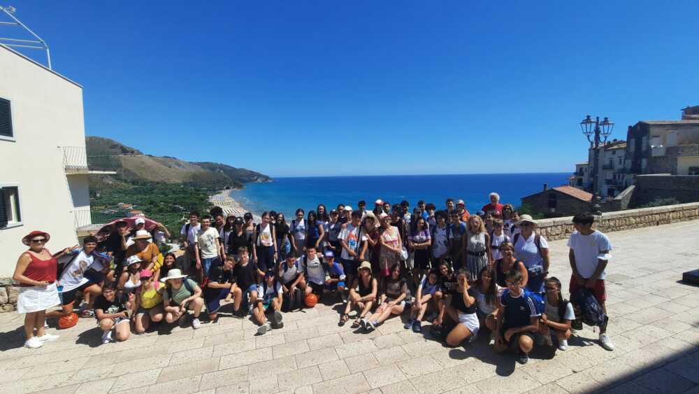 scuola melone in gita