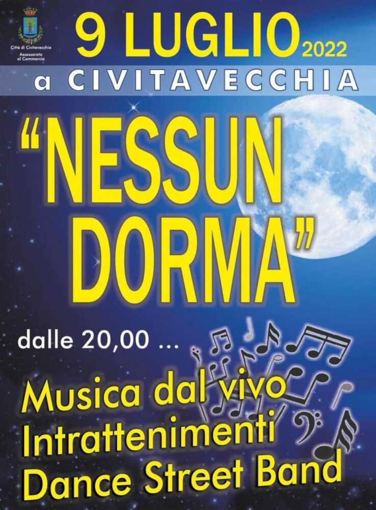 nessun dorma civitavecchia