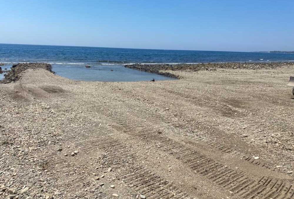 Riqualificata la spiaggia del Banzai a Santa Marinella