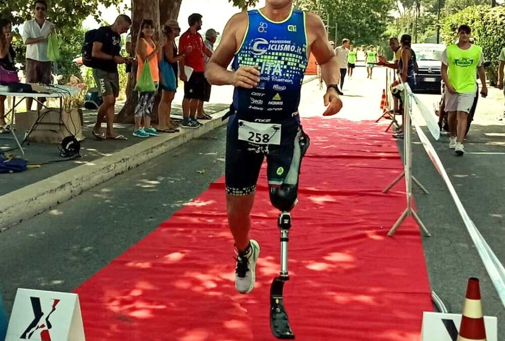Paratriathlon, bene il Ladispoli Triathlon Professione Ciclismo alla tappa di Bracciano