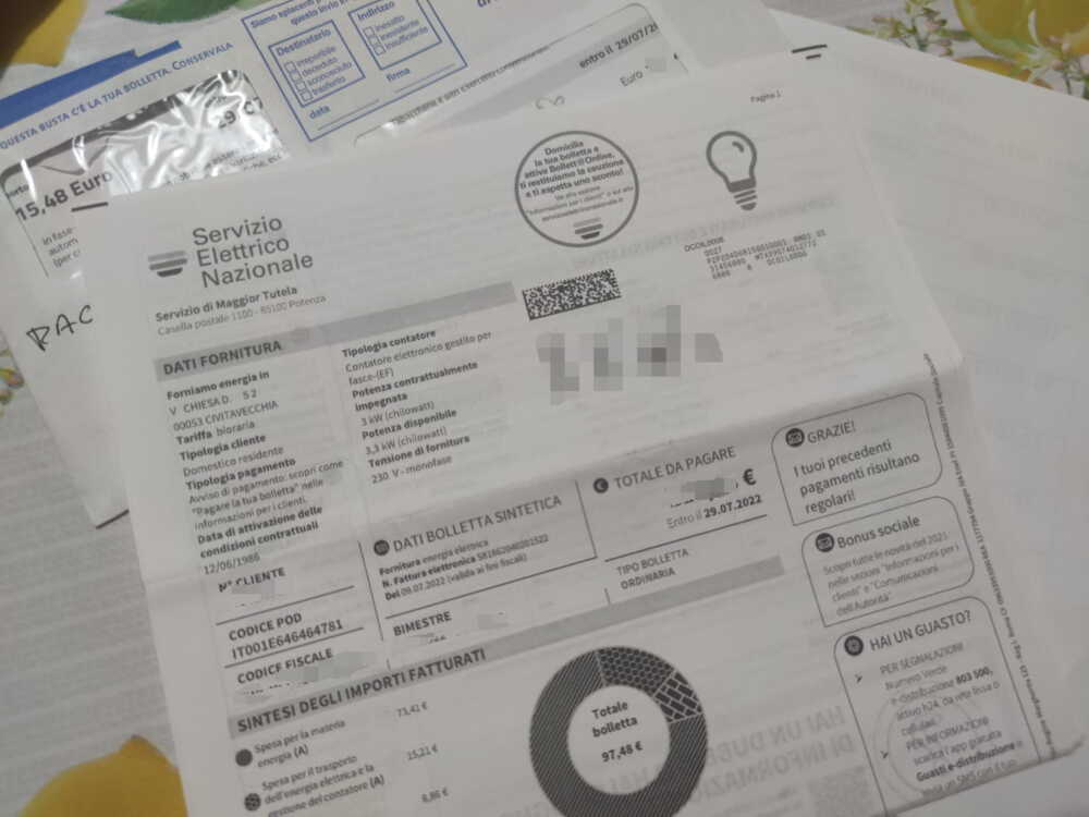 bolletta luce enel servizio elettrico nazionale bolletta luce enel servizio elettrico nazionale