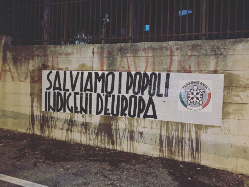 giornata popoli indigeni casapound civitavecchia
