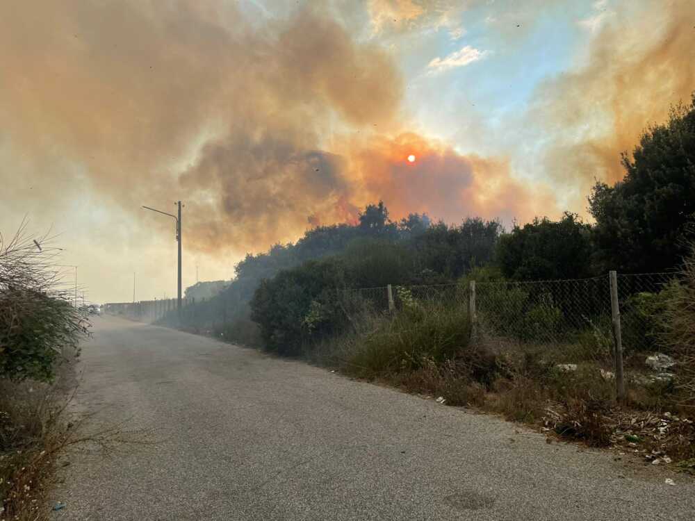 incendio fregene incendio fregene