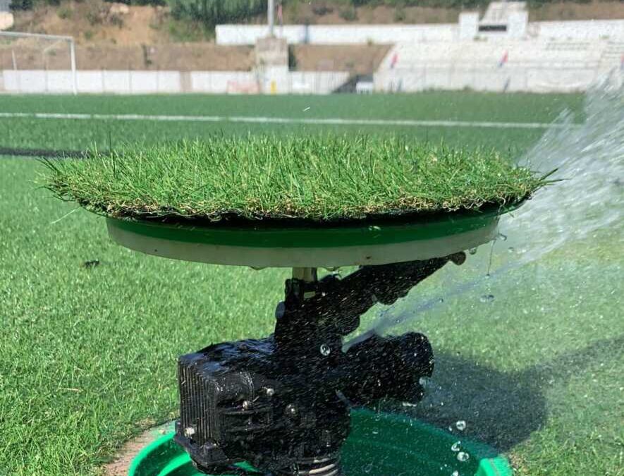 Installato l’impianto di irrigazione allo stadio Fronti di Santa Marinella