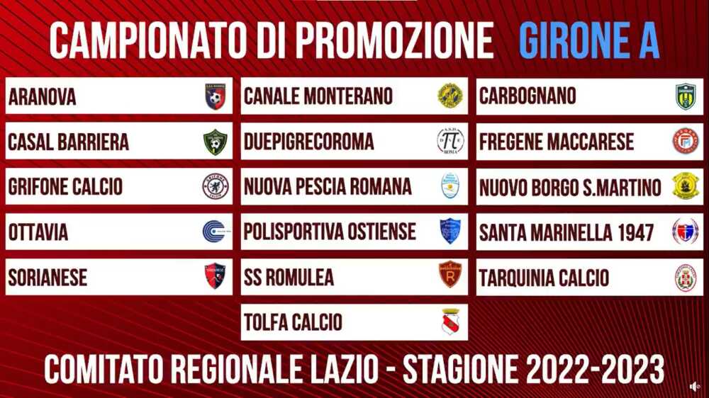 promozione girone a 2023