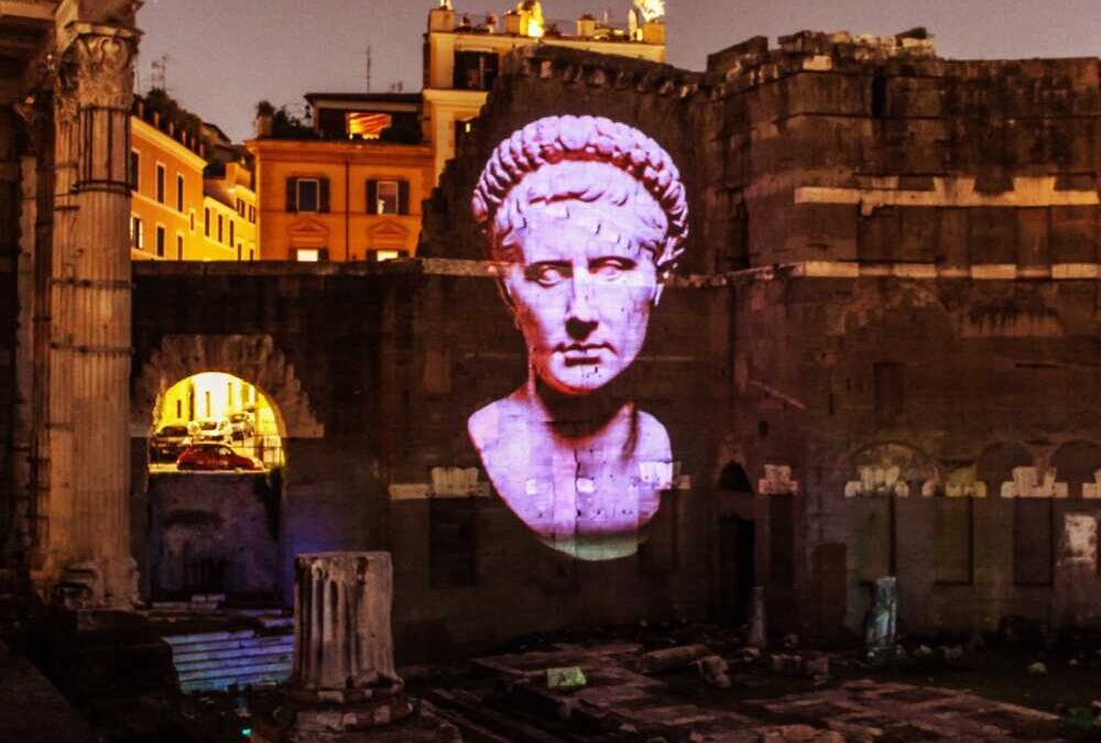 Gli spettacoli multimediali ai Fori di Roma continuano tutte le sere fino al 2 ottobre