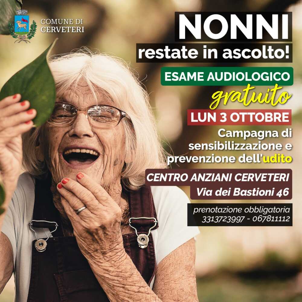 Nonni, restate in ascolto Nonni, restate in ascolto