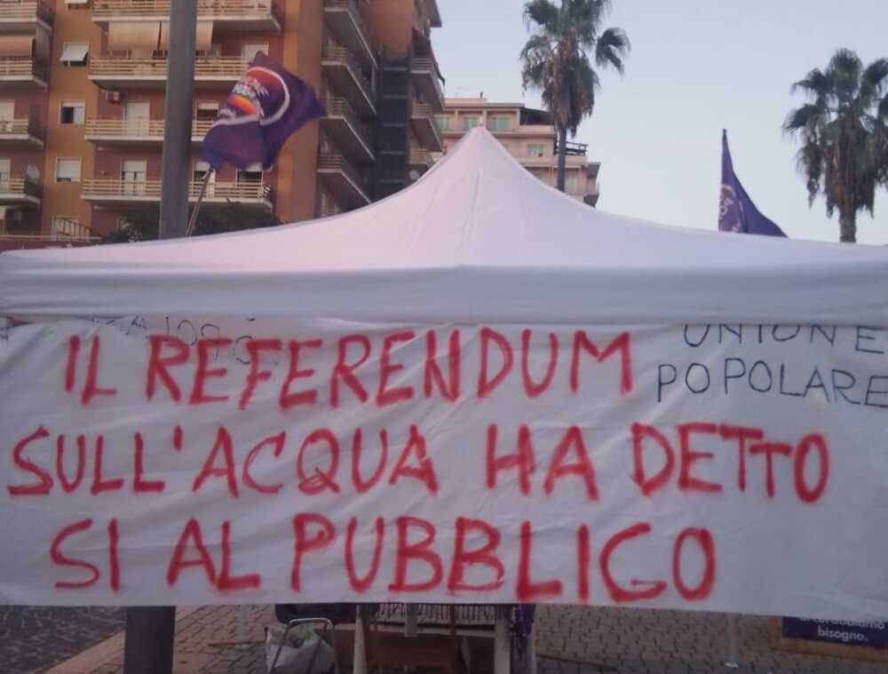acqua unione popolare ladispoli