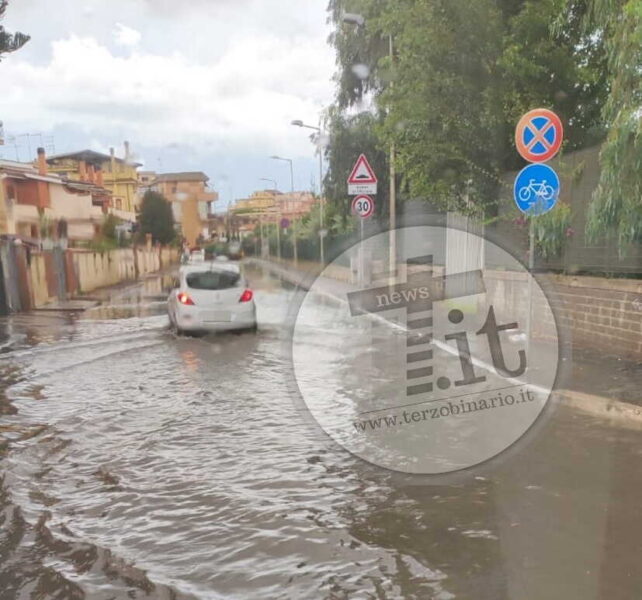 allagamenti ladispoli via caltagirone