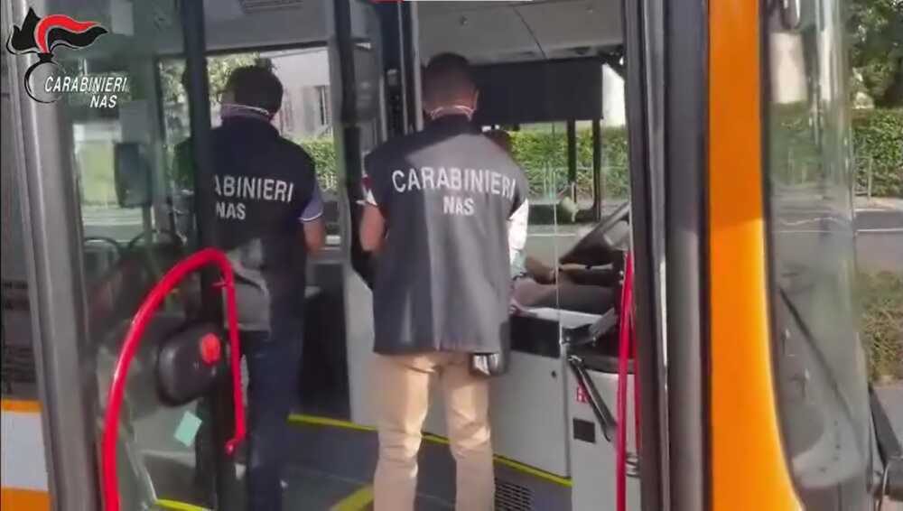 carabinieri nas bus 5 carabinieri nas bus